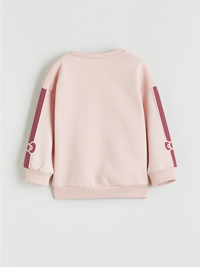 エリ♡ LCW Kids Ekru Hello Kitty Baskılı Kız Çocuk Sweatshirt ve Eşofman