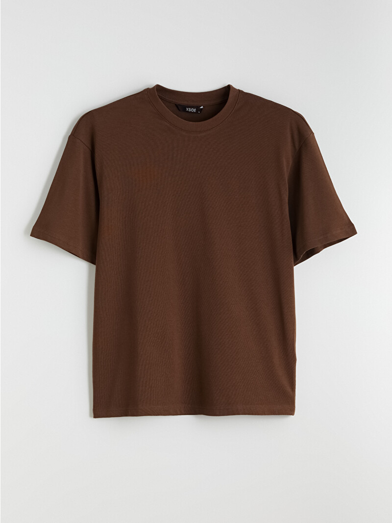 XSIDE Loose Fit Basic Thick T-Shirt - S61812Z8-RU0 - LC Waikiki