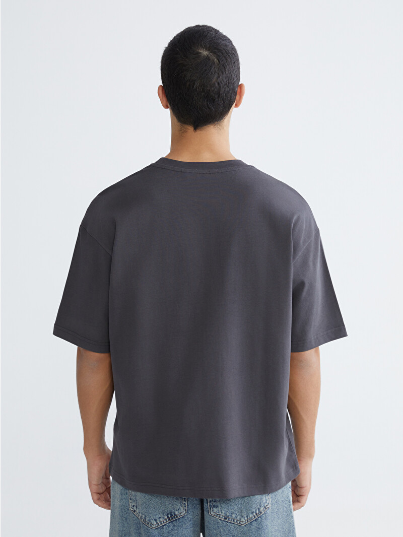 XSIDE Tricou gros Basic Boxy Fit din 100% bumbac - S61815Z8-EXQ