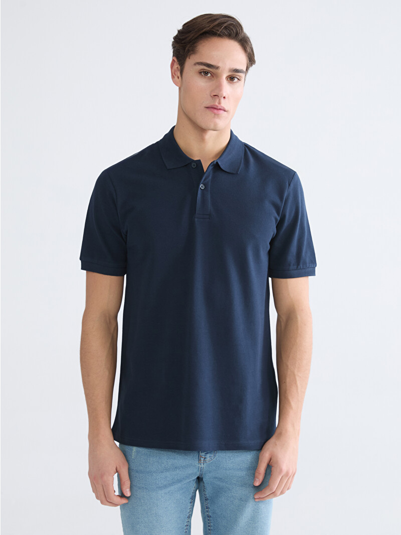 LCWAIKIKI Classic Man Navy T-Shirt - S63309Z8-DWP - LC Waikiki