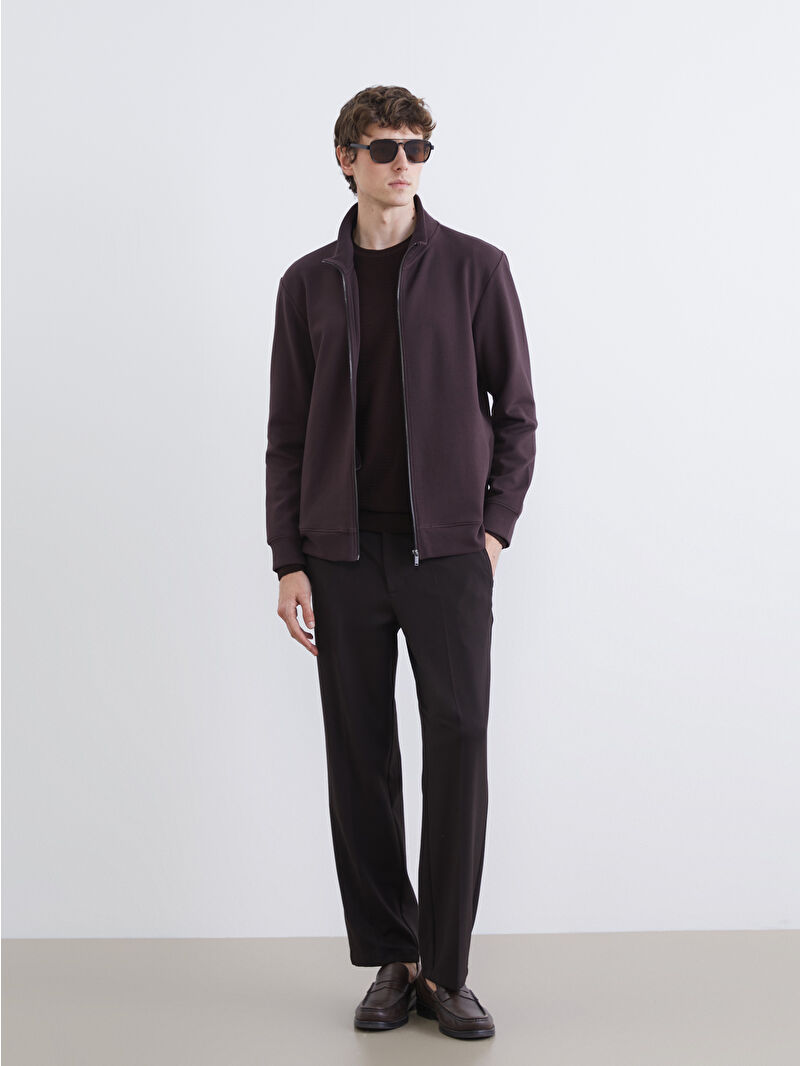 SOUTHBLUE Standart Kalıp Erkek Fermuarlı Sweatshirt - S63528Z8-ZPR