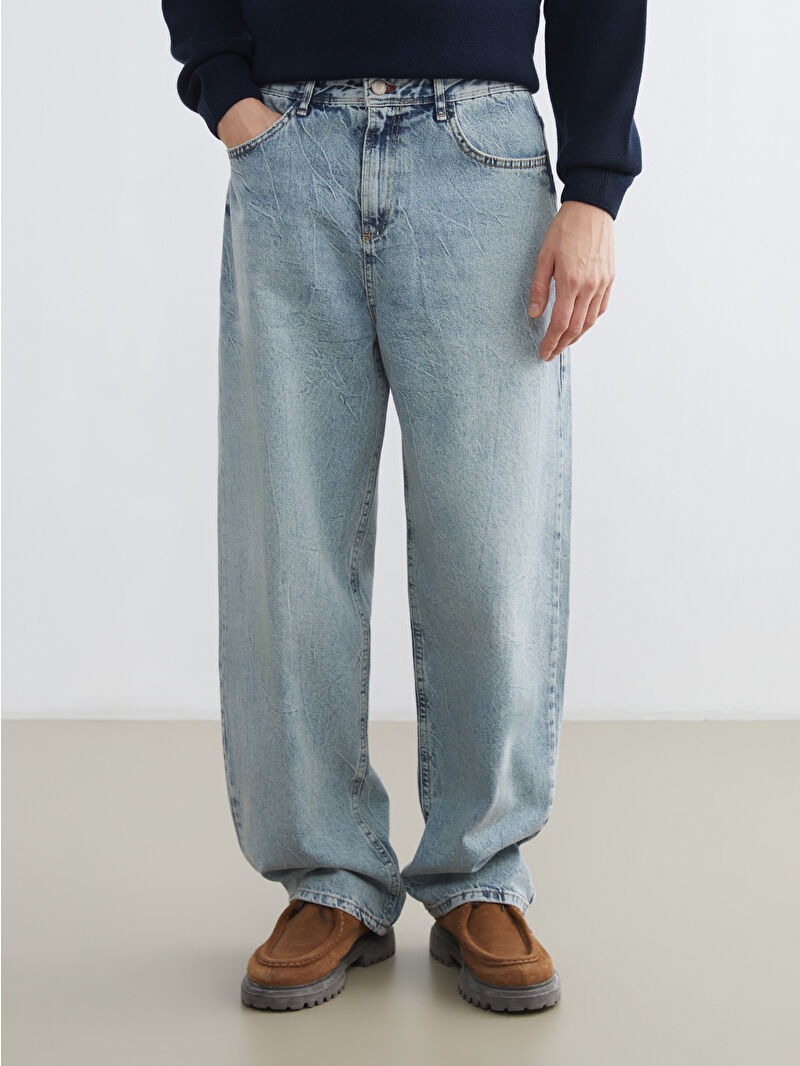 XSIDE Süper Baggy Fit Erkek Jean Pantolon - S65383Z8-311 | LCW