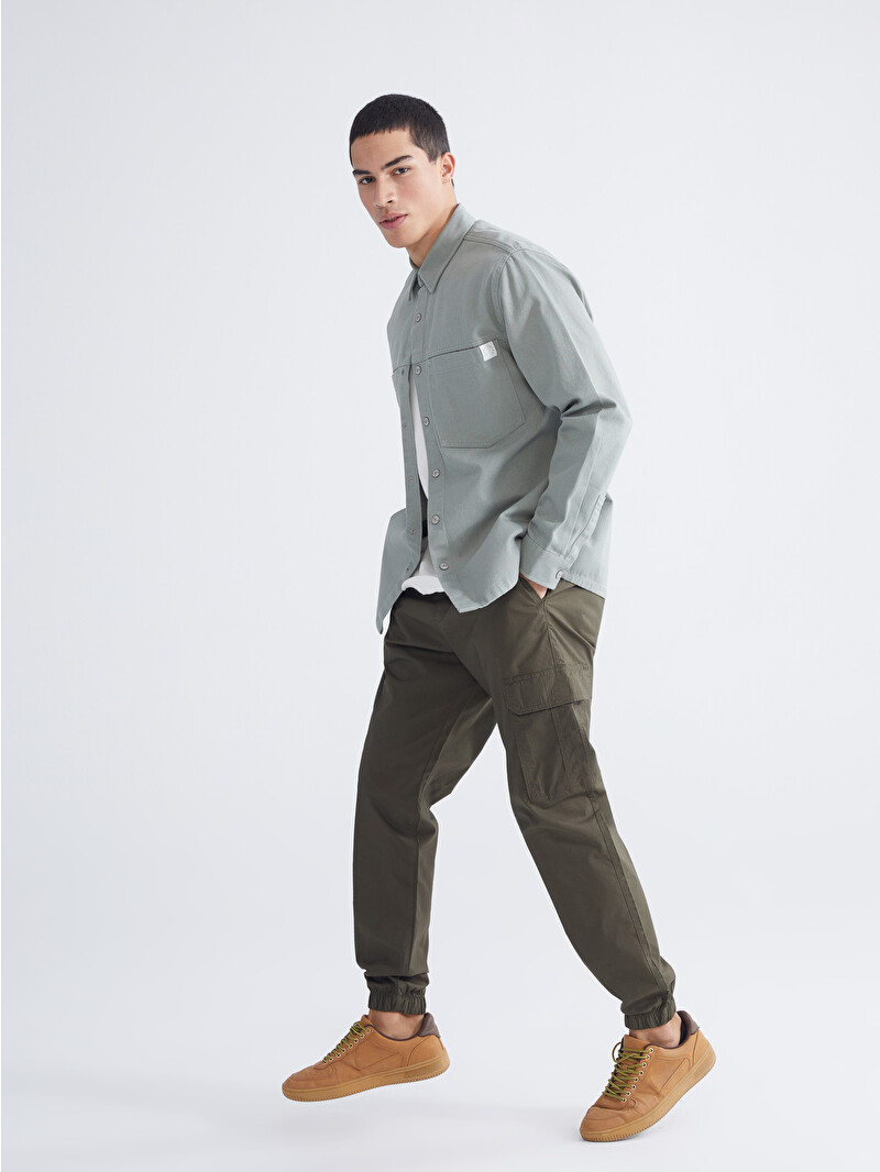 XSIDE Standard Fit Men's Cargo Trousers - S6AS83Z8-S9F - LC Waikiki