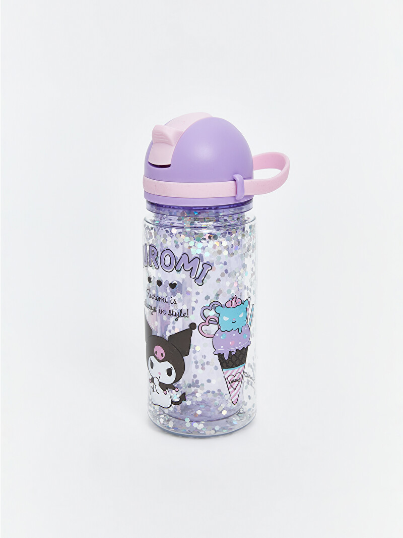 LCW JOY Kuromi Graphic Water Bottle for Girls, 350 ml - S6AT75Z4