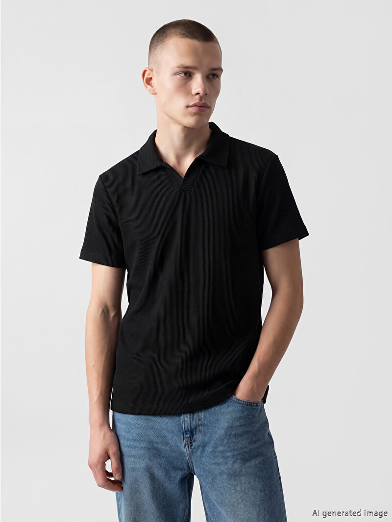 トップス i SHII Clubman Polo SS Half Zip Polo | Saturdays NYC Japan