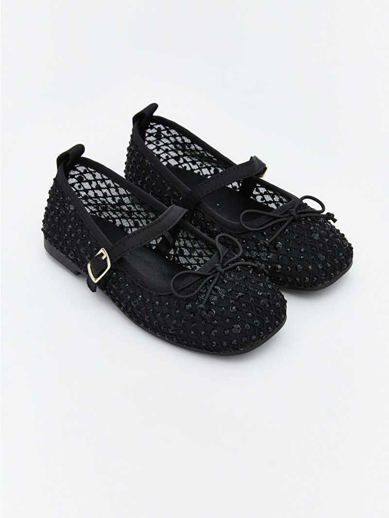 LCW STEPS Baby Girl BLACK Ballet Flats - S6CO41Z1-HUC - LC Waikiki