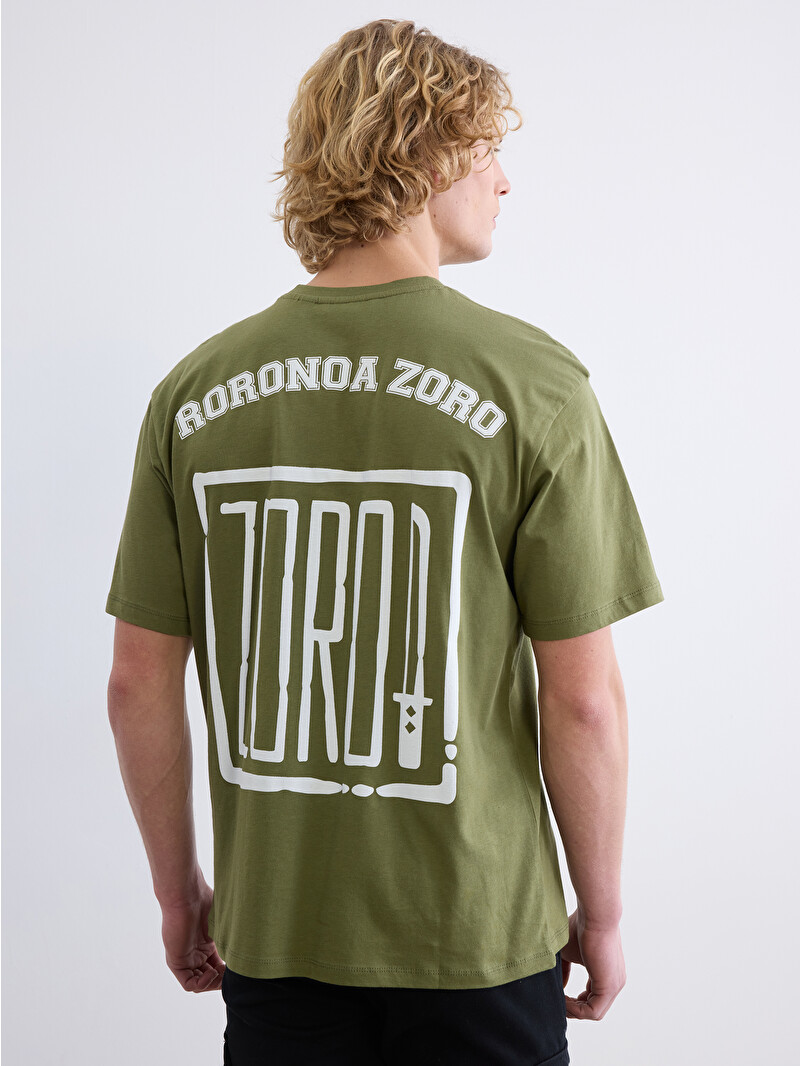 XSIDE Crew Neck Printed Men's T-Shirt - S6HF83Z8-H7L - LC Waikiki