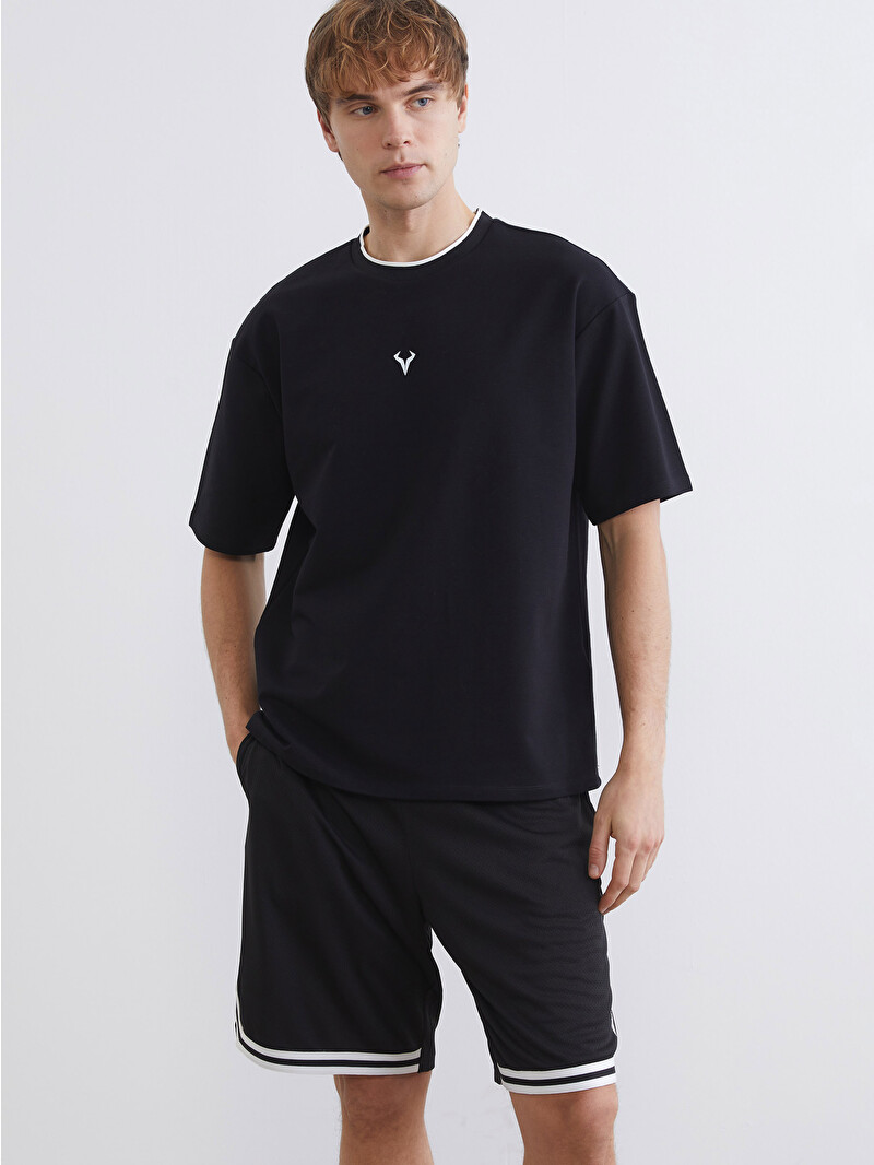 XSIDE ACTIVE Crew Neck Men's Sports T-Shirt - S6J191Z8-CVL - LC