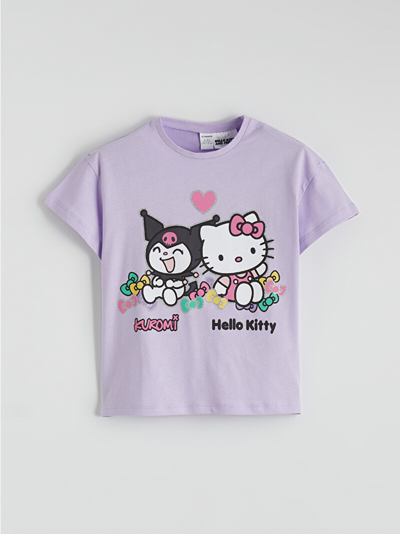 Hello Kitty ルーズフィットTシャツ LCW Kids Hello Kitty Printed Girls' Jersey T-Shirt and Leggings
