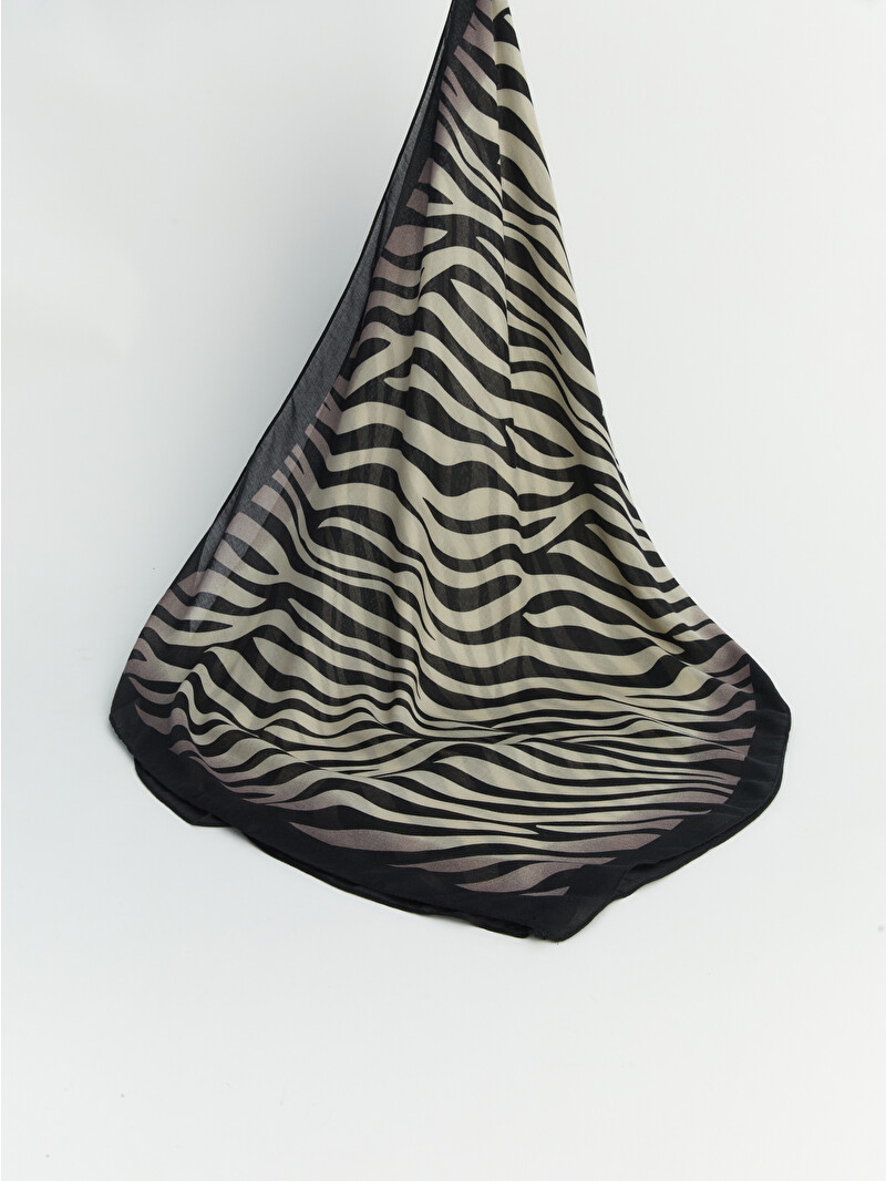 LCW ACCESSORIES Zebra Patterned Women's Scarf - S6JP51Z8-LQJ | LC