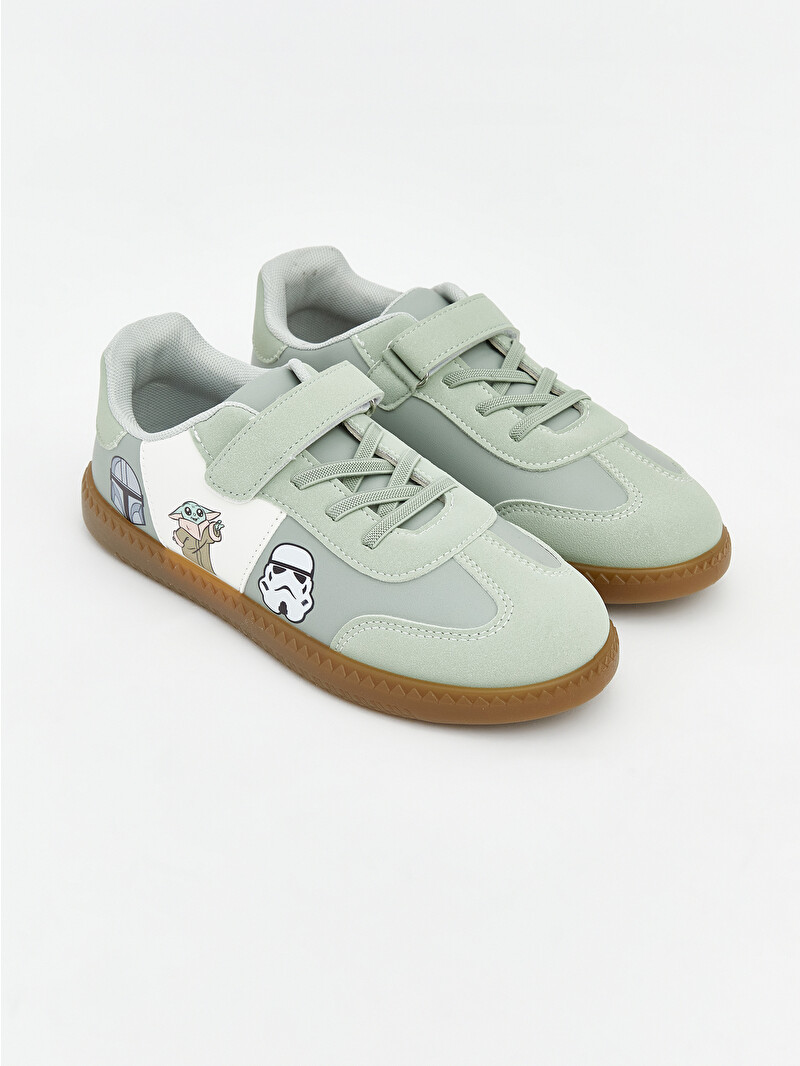 LCW STEPS Star Wars Printed Hook-and-Loop Boys' Sneakers