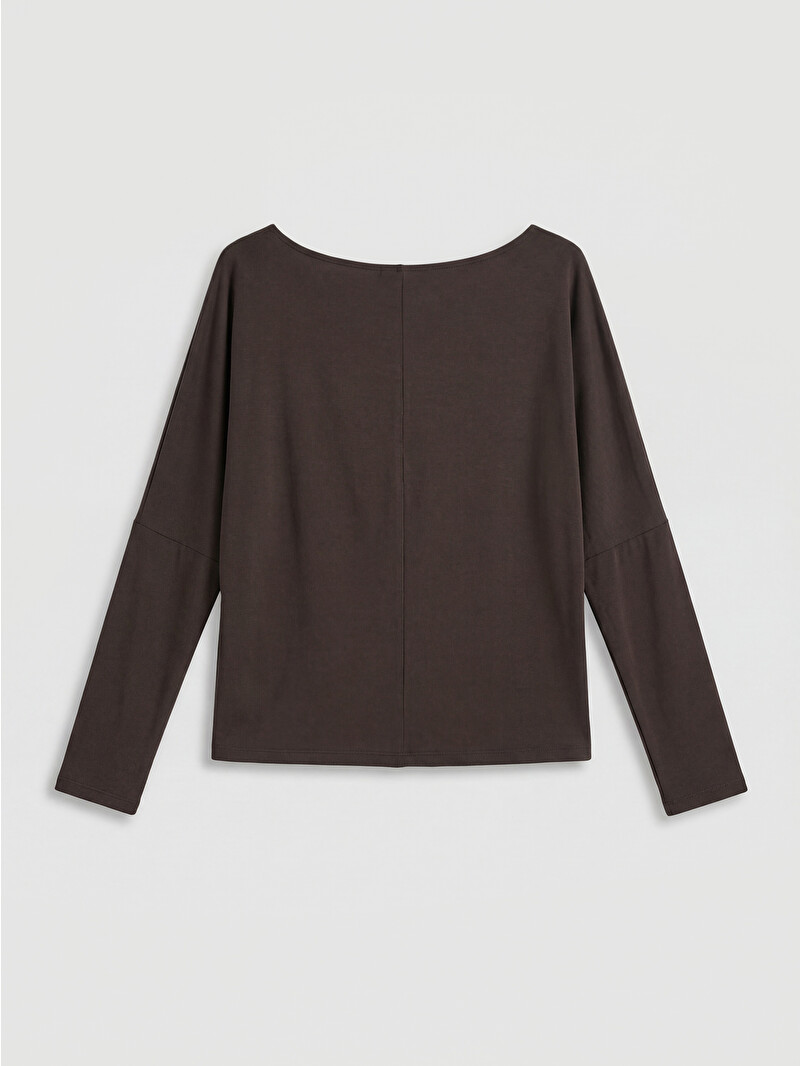 XSIDE Women's Slash Neck Blouse - S6E176Z8-D2N - LC Waikiki