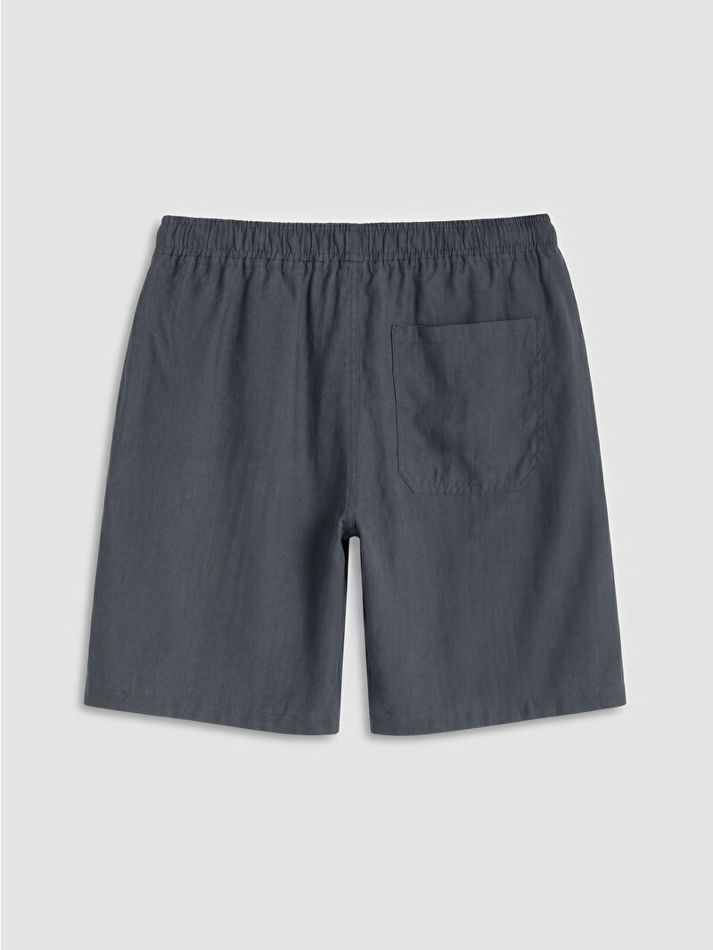 XSIDE Relaxed Fit Linen-Look Men's Shorts - S6B637Z8-ZZ5 | LC Waikiki