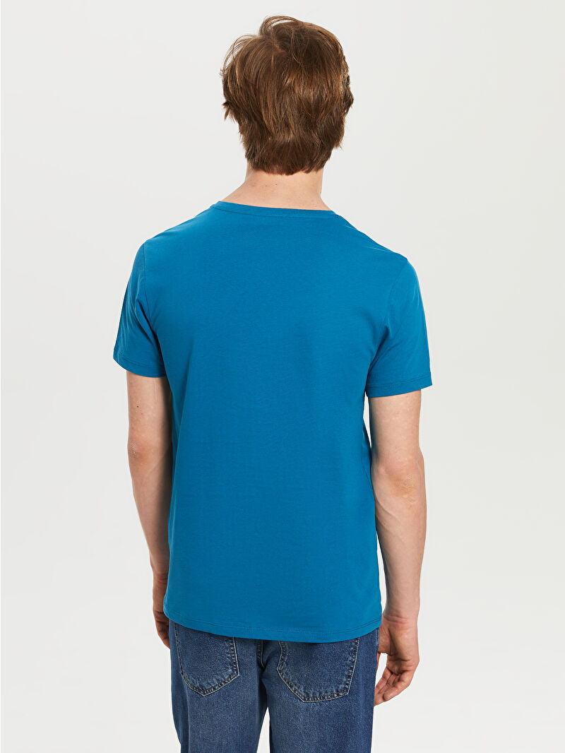 マスターバニーエデション カシミヤ 100% ケーブルニット ホワイト XL ゴルフ系 XSIDE Combed Cotton Men's T-Shirt -0SL614Z8-HBC - LC Waikiki