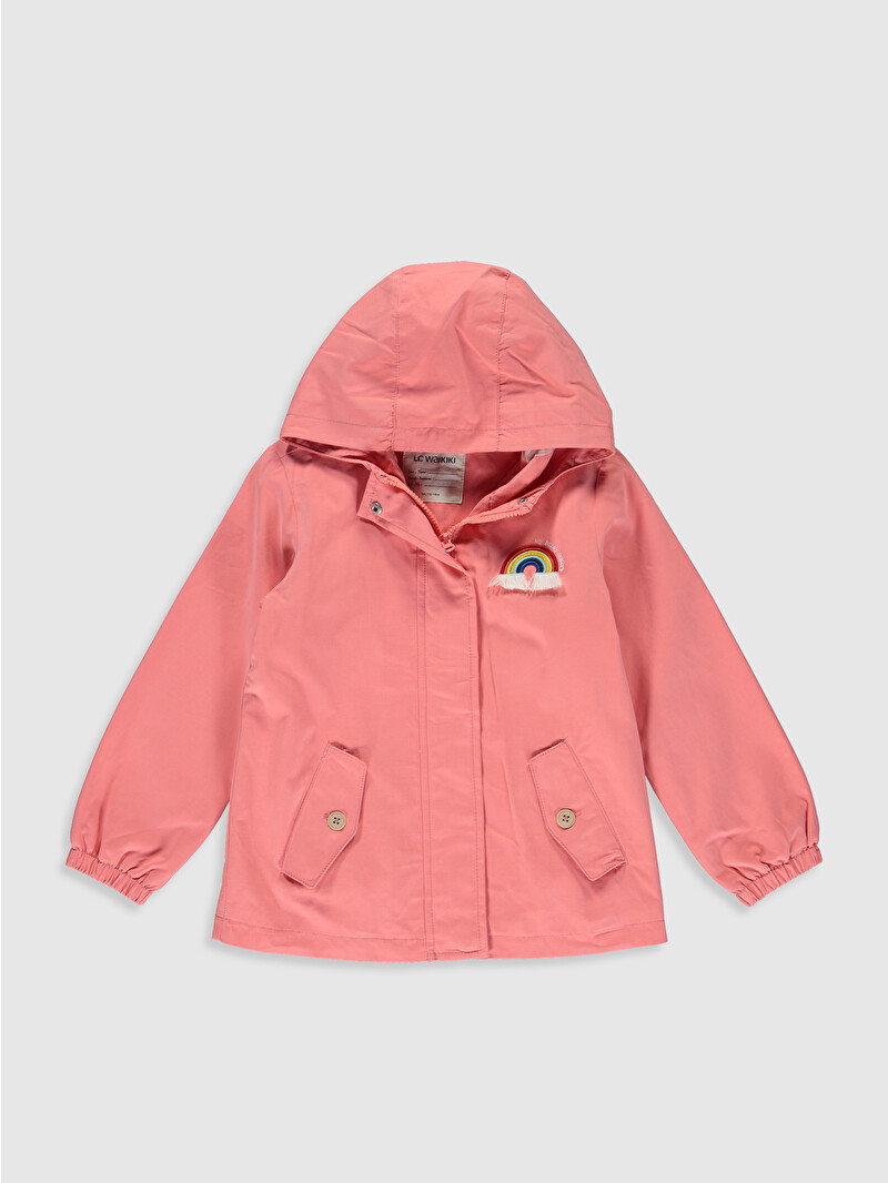 LCW Kids Hooded Long Sleeve Girls' Coat - 0S0599Z4-J1D - LC Waikiki
