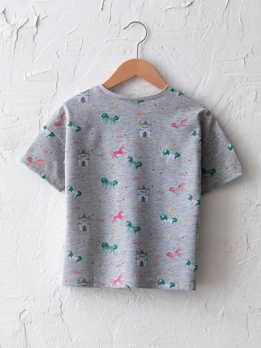 Fanient T-shirt à Manches Courtes Avec Impression 3D, Col