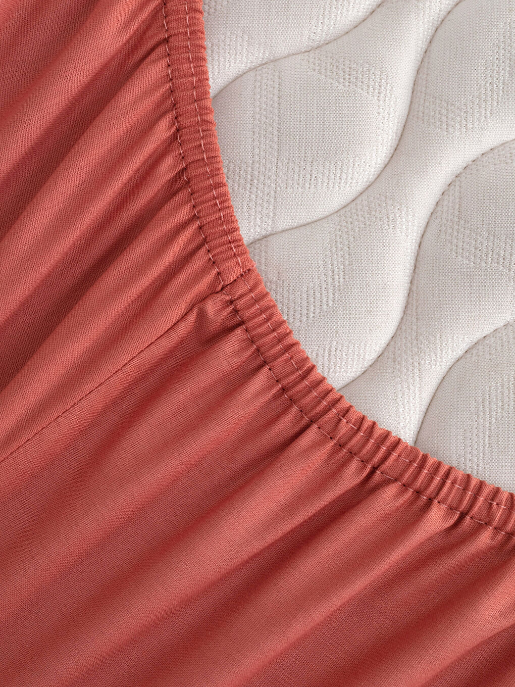 Double Cotton Elastic Bed Sheet And Pillowcase S2BS48Z8GSD S2BS48Z8