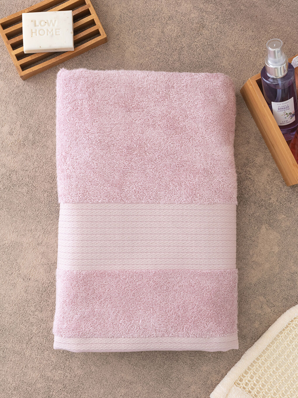 Plain Bamboo Bath Towel 70x140 S2FC51Z8PZJ S2FC51Z8PZJ LC Waikiki