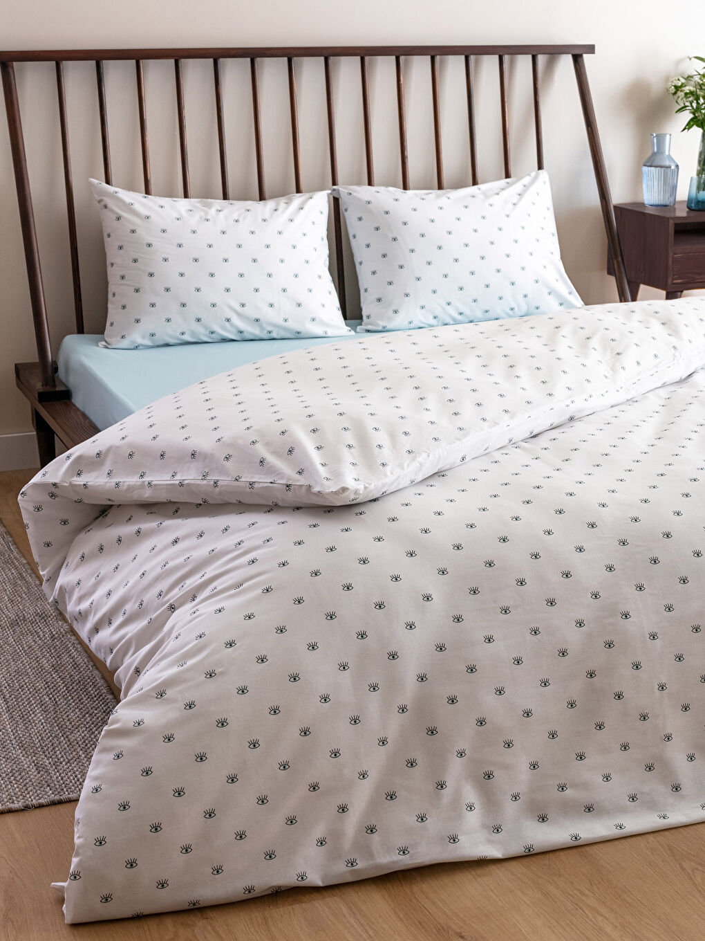 Patterned Cotton Double Duvet Cover Set S2J507Z8LQQ S2J507Z8LQQ