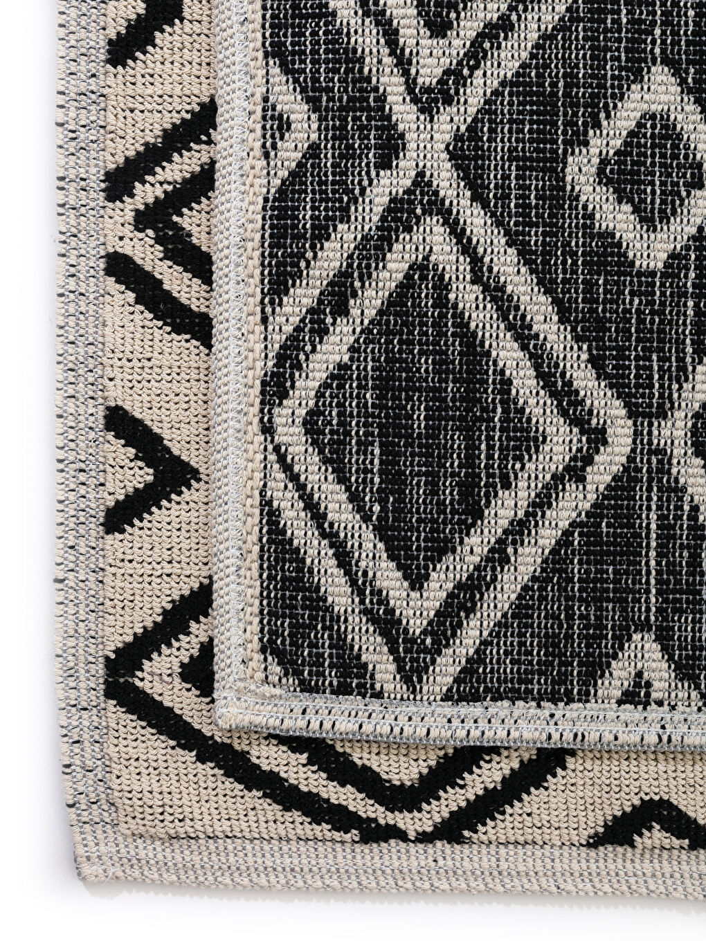 Cotton Geometric Patterned Bath Mat 2 Pack S2KC31Z8LQJ S2KC31Z8LQJ LC Waikiki