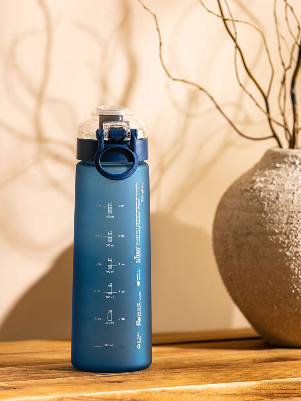 Text Printed Flask 730 Ml -S3EB68Z8-M0T - S3EB68Z8-M0T - LC