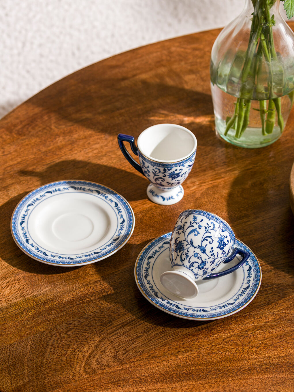 Printed Porcelain Coffee Cup Set 2-Piece 90 Ml -S49340Z8-LQQ
