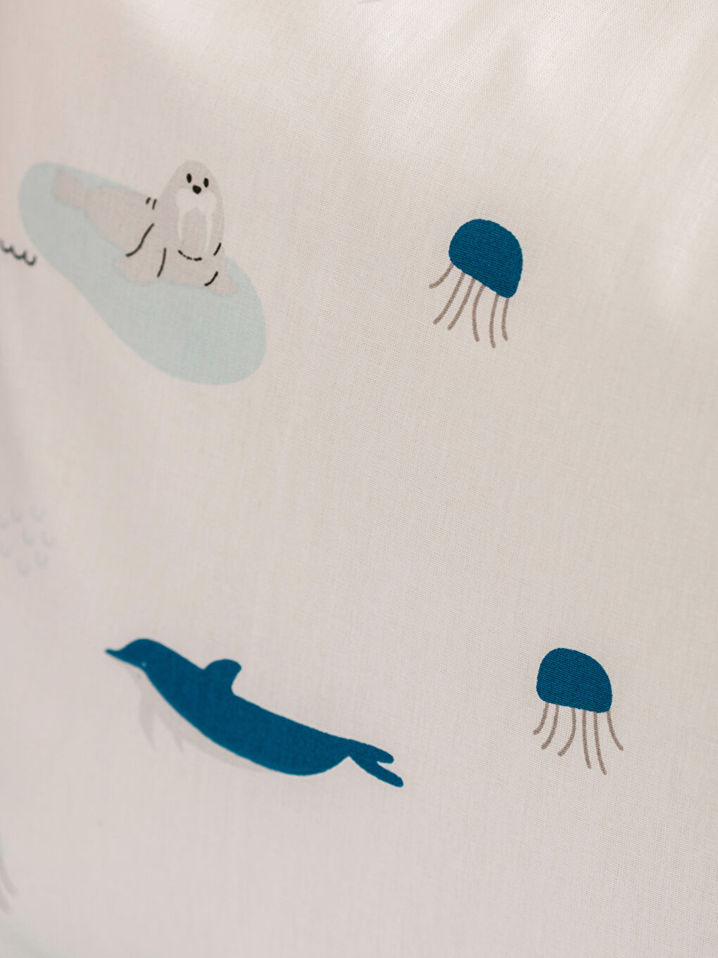Shark Patterned Cotton Baby Boy Pique Set -S4J241Z1-F9C