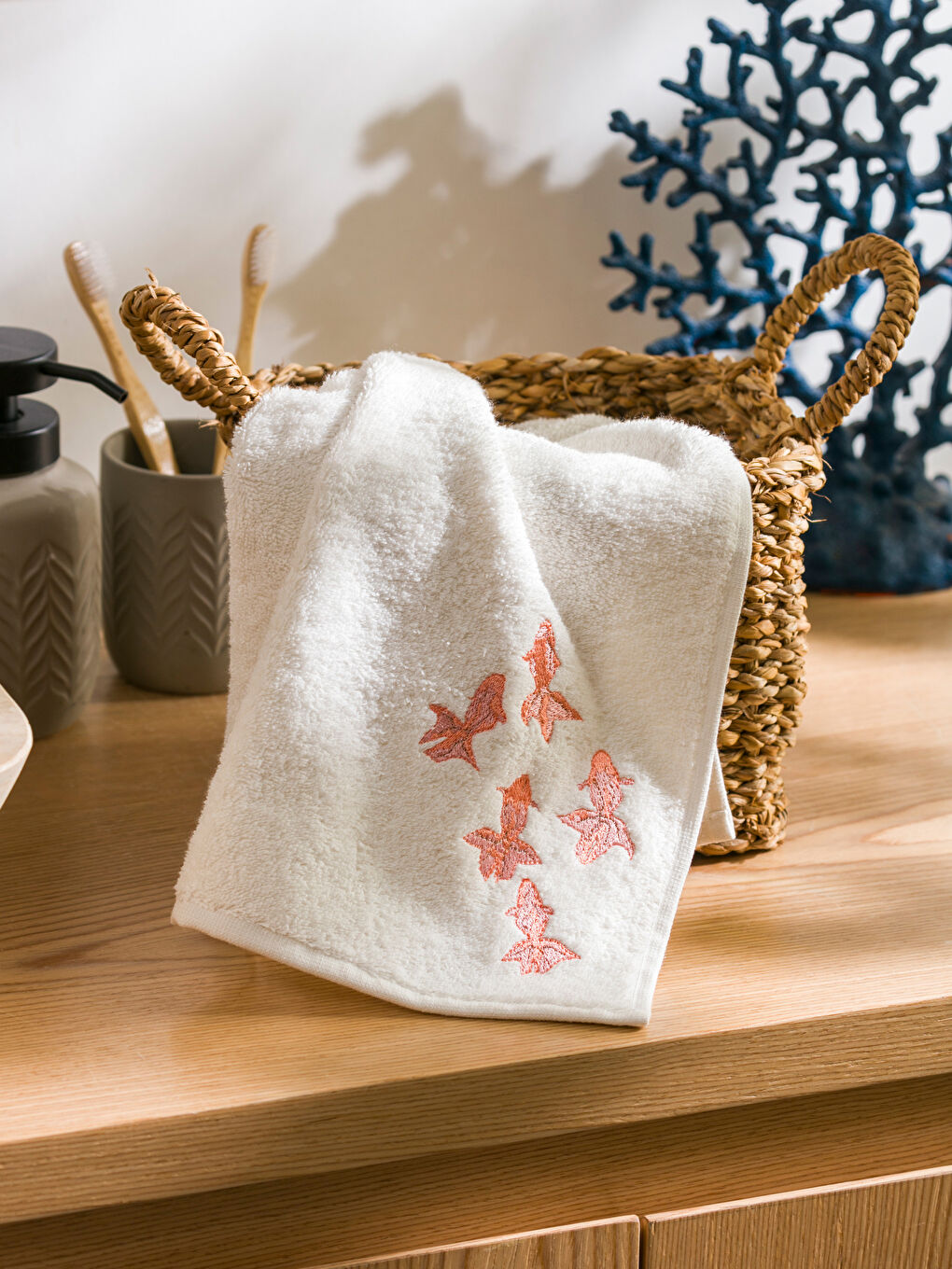 Face towel embroidery outlet