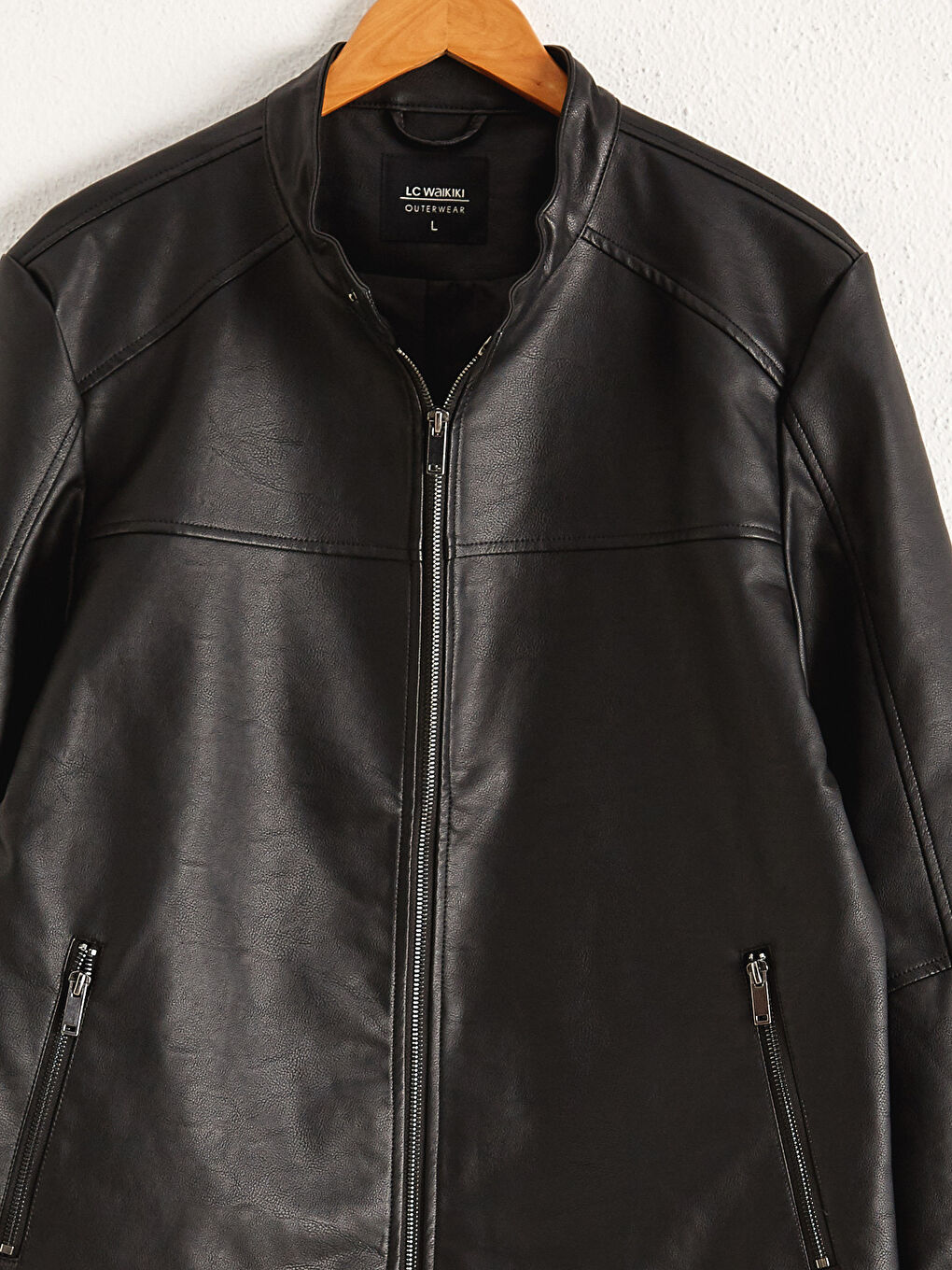 Collar Jacket Cuir Lc Waikiki Collar Veste Aviateur Mango Veste