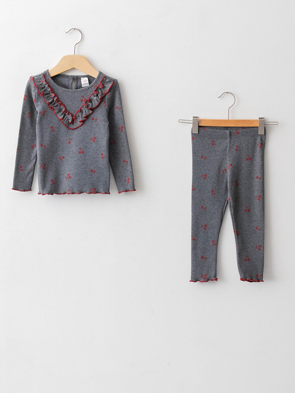 SoLu DAY8 Ensembles Enfant Fille 1-8 ans Printemps Pantalon évasé