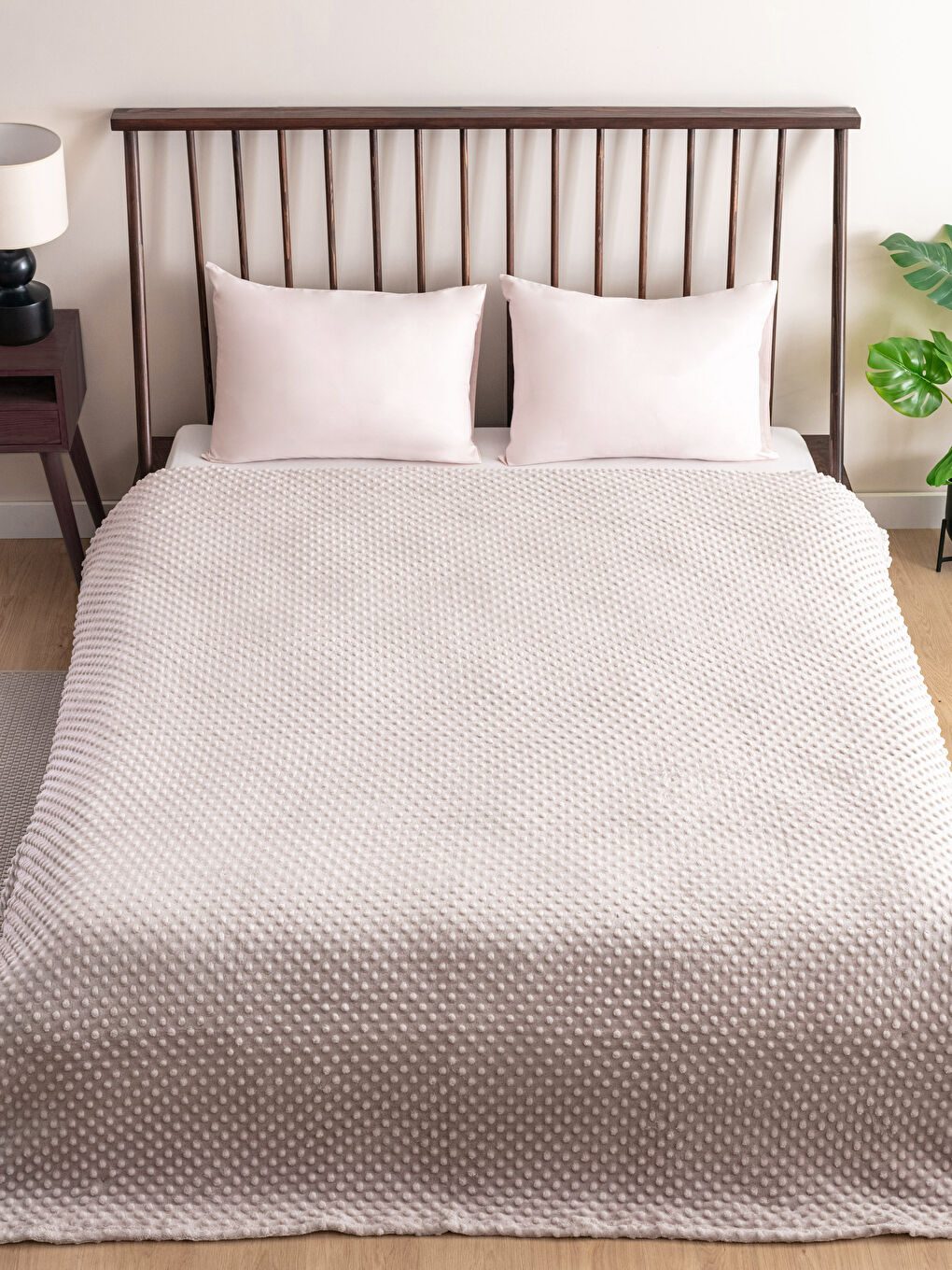 Kingsize Soft Textured Double Blanket 220x240 Cm W2DE59Z8D6H