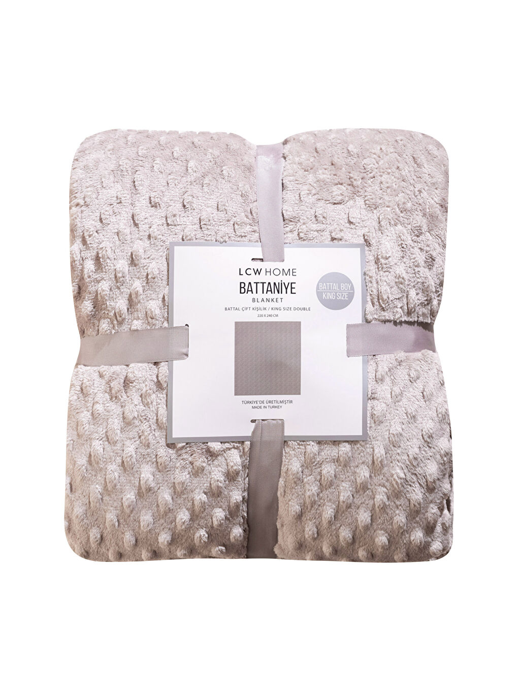 Kingsize Soft Textured Double Blanket 220x240 Cm W2DE59Z8D6H