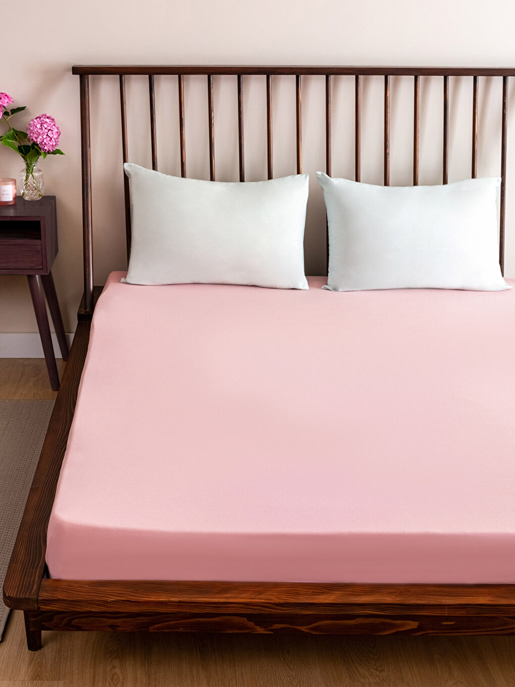 Plain Cotton Elastic Double Bed Sheet 160x200x30 Cm W2GO48Z8FHP W2GO48Z8FHP LC Waikiki