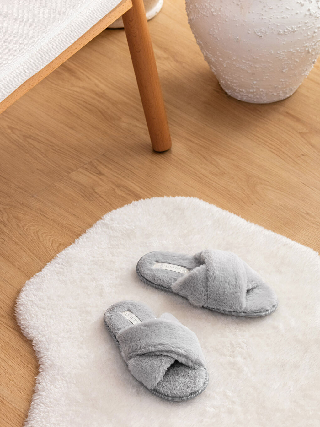 Grey cross best sale slippers