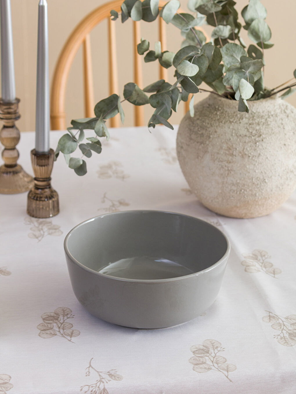 Stoneware salad bowl discount