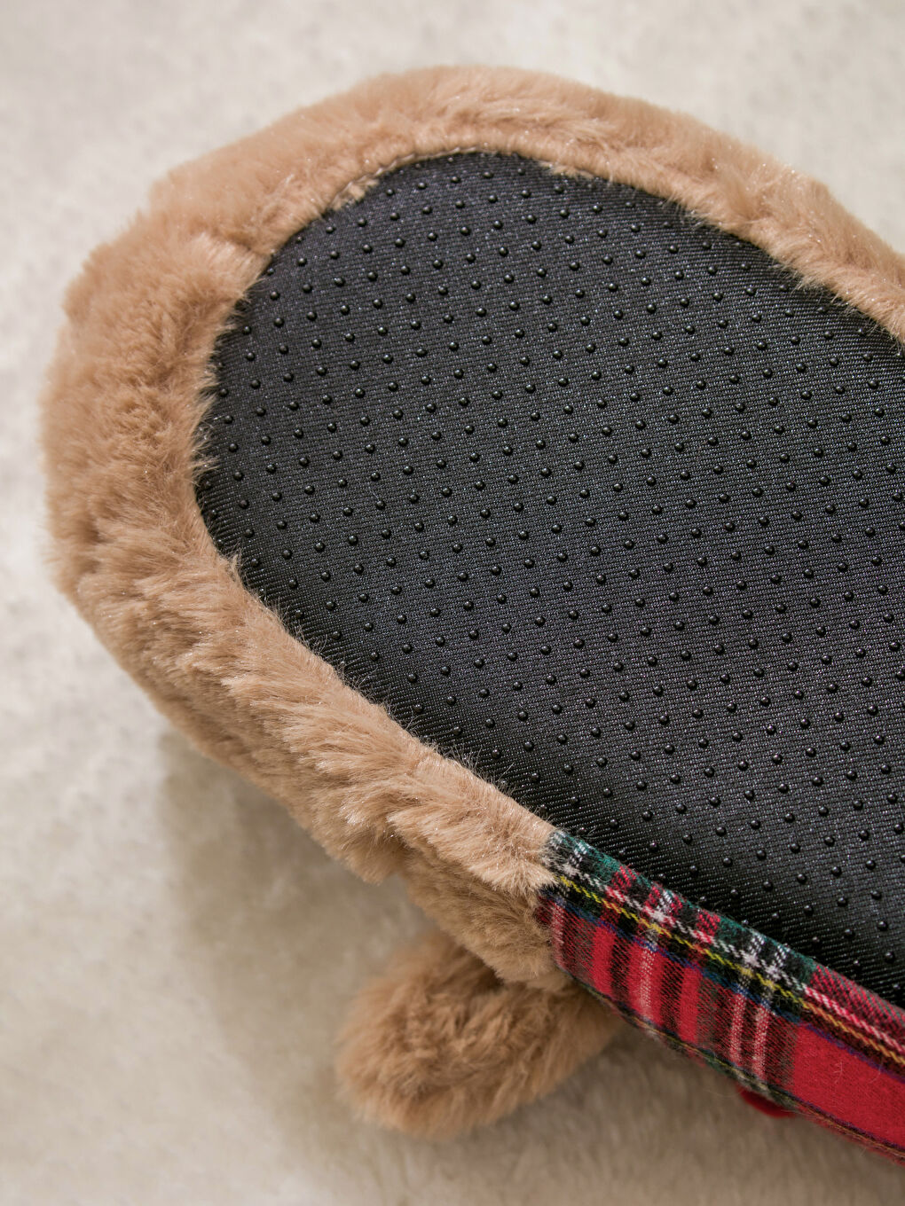 Deer Figured Plush Women's Home Slippers -W4CF87Z8-VVU