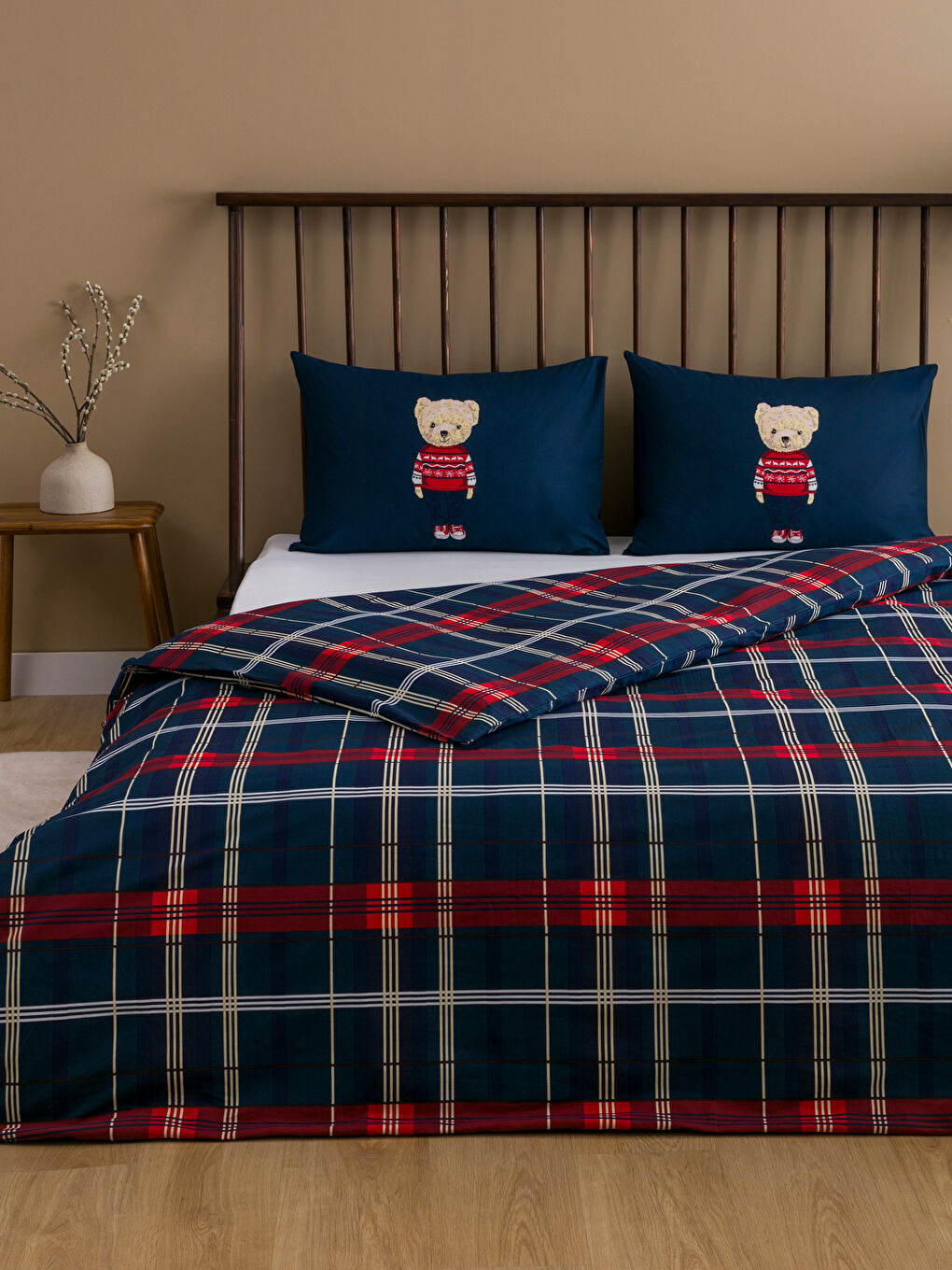 Double teddy bear bedding online