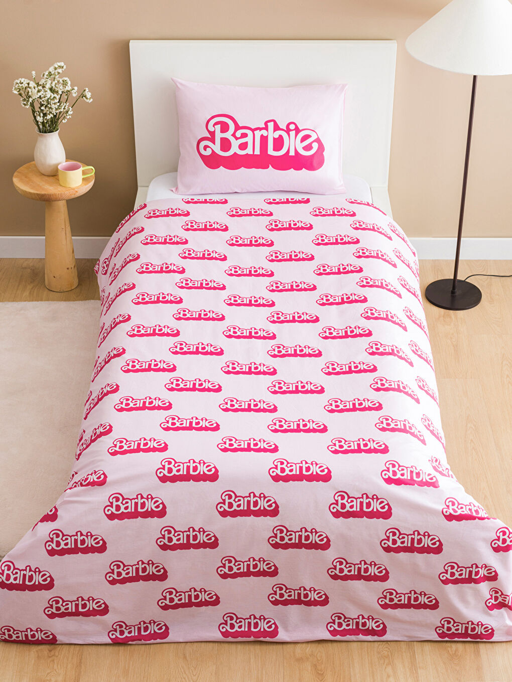 Barbie Printed Single Bed Duvet Set W4DM76Z4 LT4 W4DM76Z4 LT4 LC Waikiki