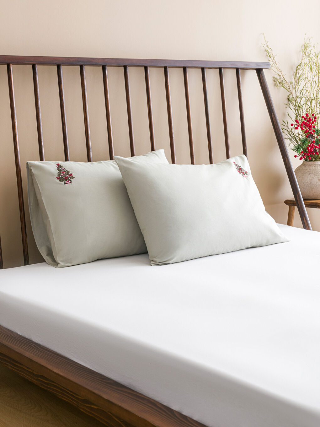 Cotton Embroidered Pillow Case 2 Piece 50x70 Cm W4I872Z8 TPN W4I872Z8 TPN LC Waikiki