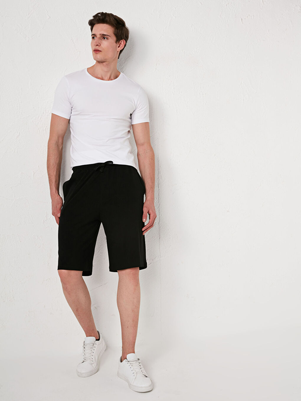Standard Pattern Waist Elastic Men's Shorts S11223Z8CVL S11223Z8