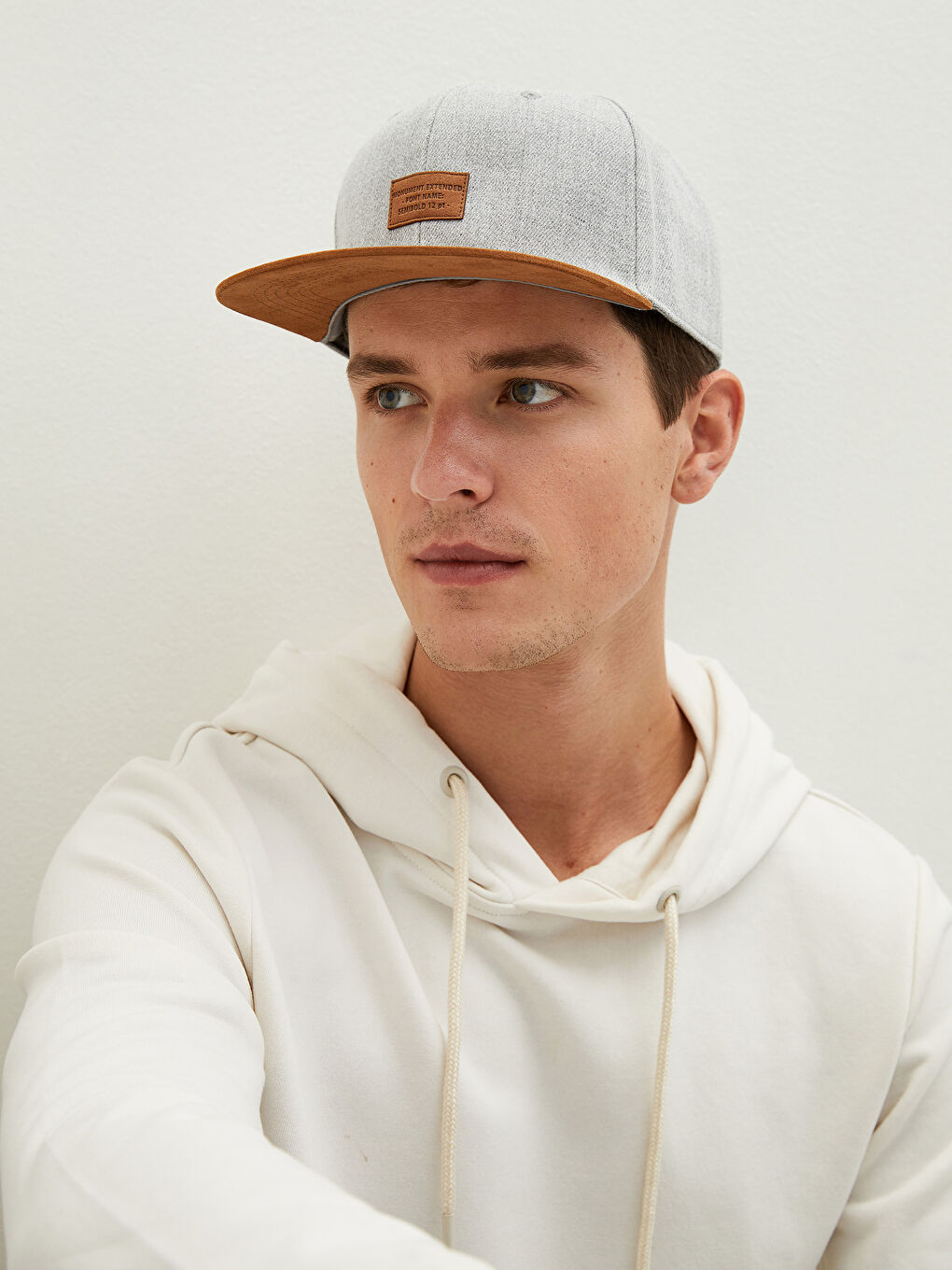 Label Printed Men's Hip Hop Hat -S18539Z8-D5C - S18539Z8-D5C