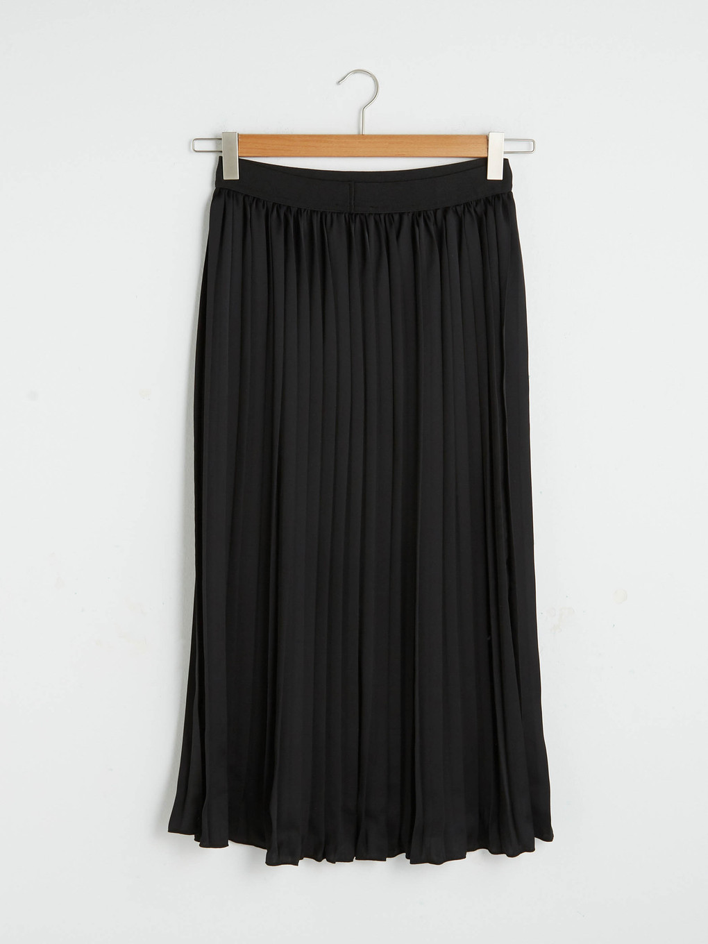 4895481 Long Women Pleated Skirt With Elastic Waist -S1BG83Z8-CVL - S1BG83Z8 ...