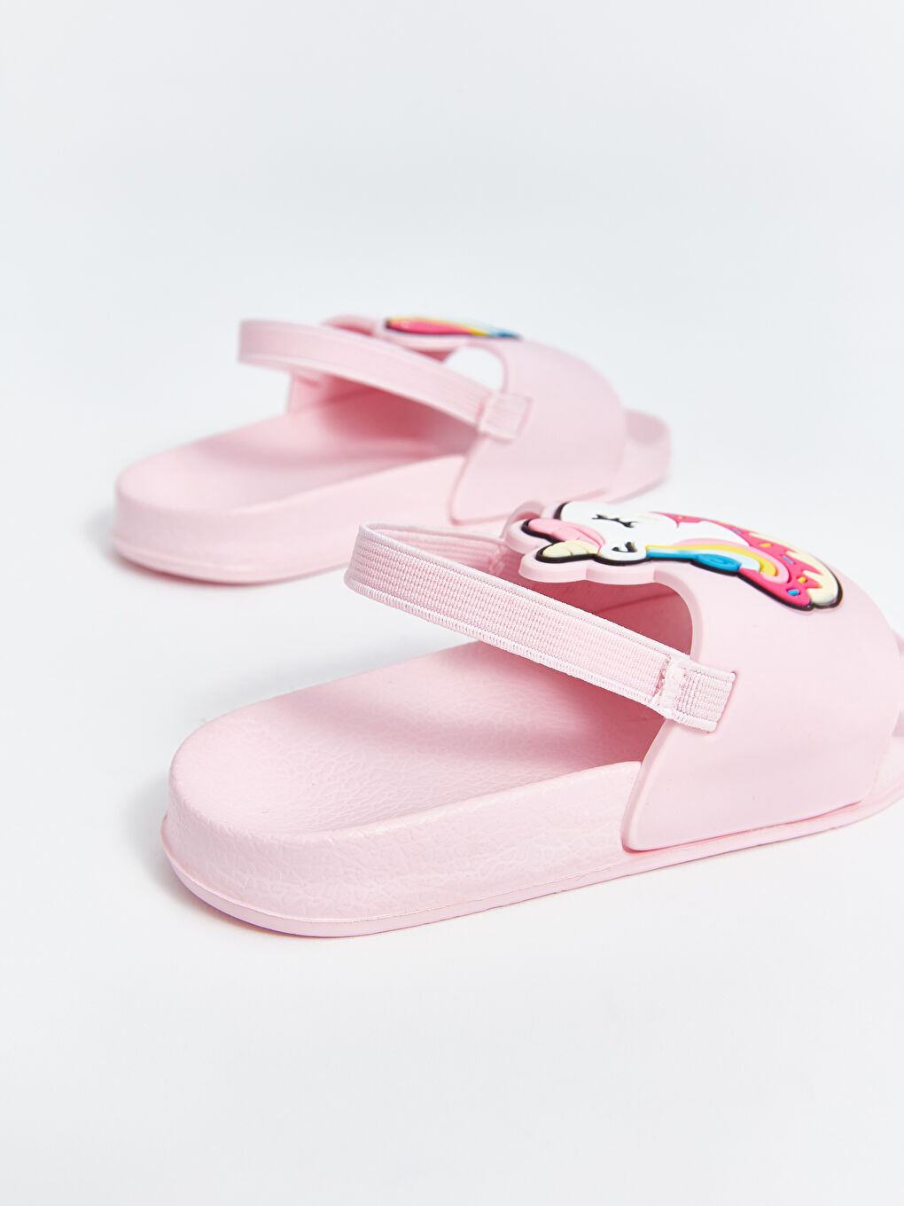 [COSYHARU公式] Beach Summer Line Slippers 関税・送料込み LC WAIKIKI Single Band Patch Detail Baby Girl Beach Slippers