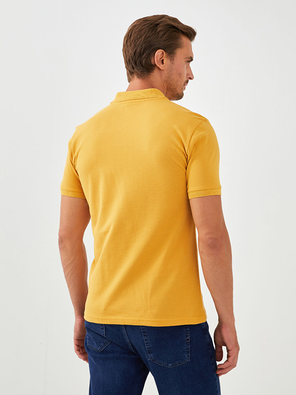 【全商品オープニング価格 特別価格】 Neck Polo WAIKIKI LC Short T-Shirt Men's Pique Sleeve ジャケット・アウター