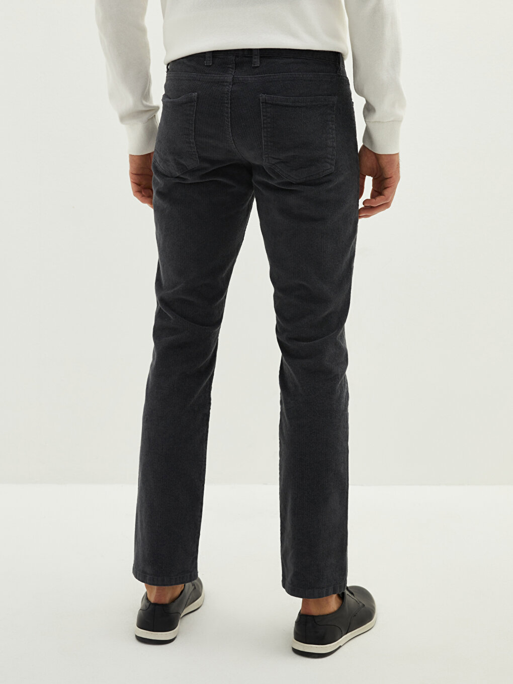 Standard Fit Velvet Men's Chino Trousers -W12768Z8-MDX - W12768Z8-MDX ...