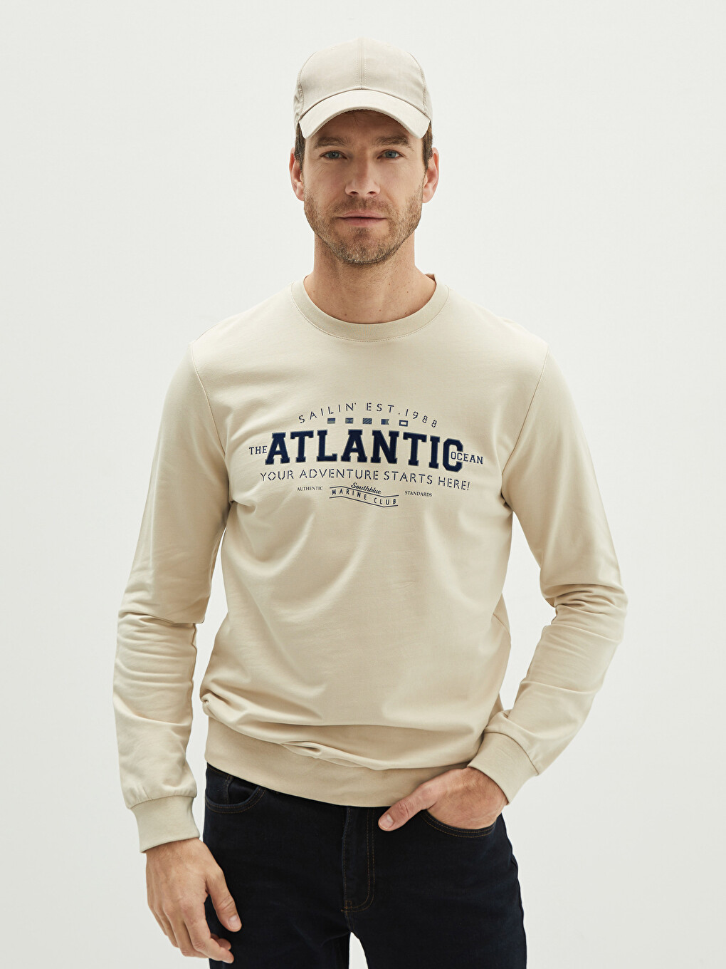 Sweat-shirt Décontracté Milk & Mocha - Milkmochabear - Col Rond, Manches Longues - Couple, Amis