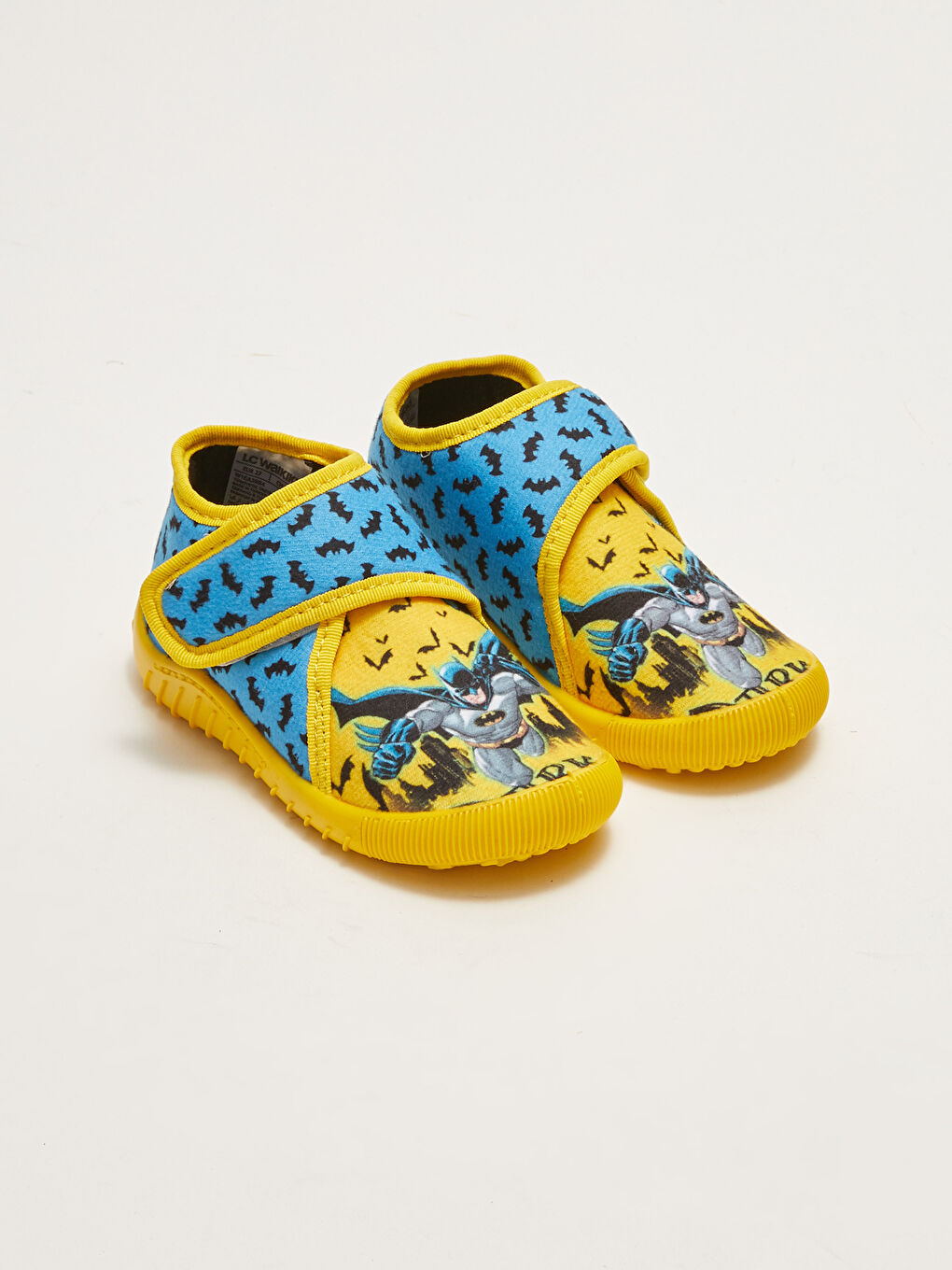 Batman Licensed Velcro Slippers for Boy Child W1EA38Z4FX3 W1EA38Z4