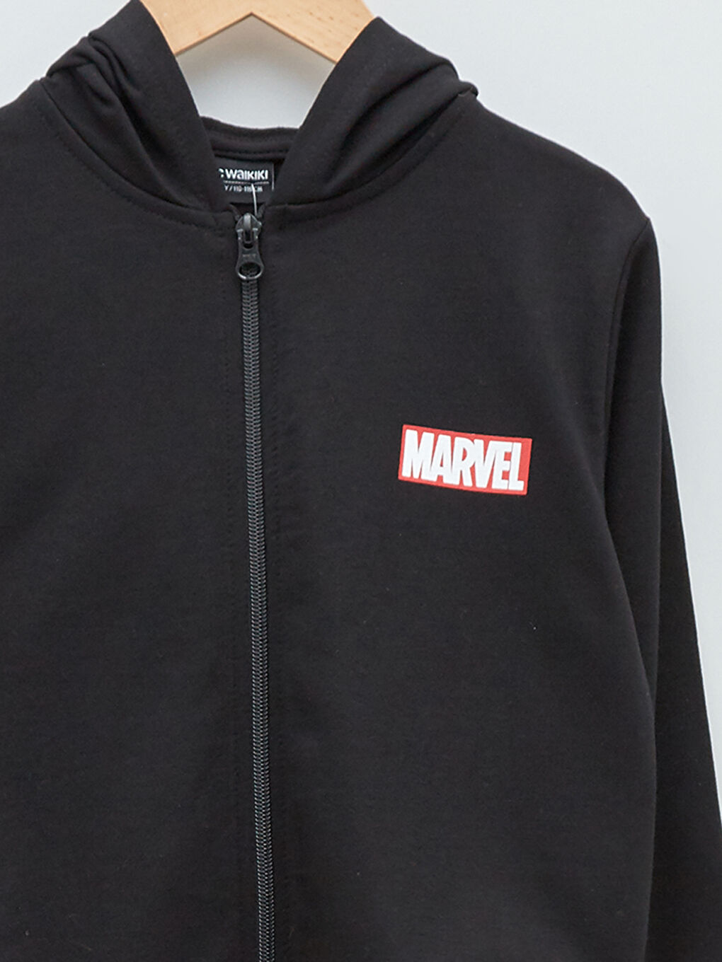 Hoodie Marvel Printed Long Sleeve Boys Zipper Sweatshirt W1GU32Z4 CVL W1GU32Z4 CVL LC Waikiki