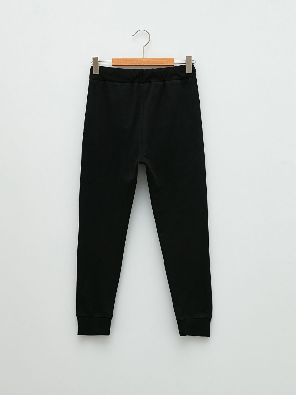 【BAON】24SS★ [BAONHAUS] check banding string jogger PT Cotton jogger trousers with elastic band and drawstring