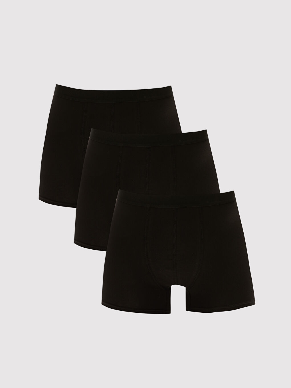 Standard Fit Cotton Flexible Men's Boxer 3Piece S26389Z8RQN